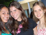 Mariana Salerno, Luiza Pinzon e Paola Kugelmeier