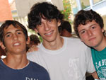 Pedro Sanches, Felipe Bonetti e Pedro Bonie