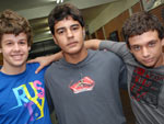 Leonardo Schattchneider, Joo Vitor Pereira e Renan Cesar