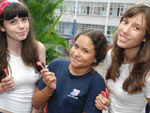 Giulia Teixeira, Gabriela Cabral e Bruna Maccarini