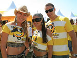 Aline Pfleger, Priscila da Silveira e Gustavo da Silva