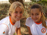 Victoria Peters e Siomara Amorim