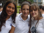 Luiza Stein da Silva, Maria Julia de Souza e Karine Corra Duarte