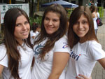 Jessica Corra, Samara da Silva e Jaqueline Schlemberg