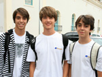 Matheus, Andr Graff e Lucas Macan