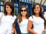 Helra Martins, Julia Rhenius e Luiza Assis