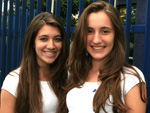 Danielle Cardoso e Juliane Bonetti