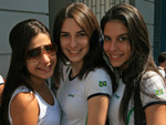 Michele Pires, Milene Prado e Bruna Cardoso