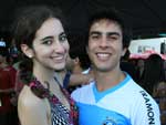 Helena Cheren e Felipe Rizzon