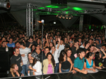 Galera antes do show