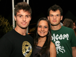 Ruan Pablo, Ingrid Kelly e Carlos Eduardo