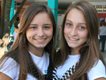 Luiza Cardoso e Ingrid Zomkowski