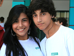 Amanda Lagos e Augusto Silveira