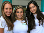 Hanna Wild, Iramaya Oliveira e Lorena Dutra