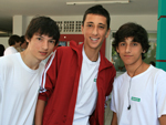 Bruno de Favelis, Lucas Wolff e Augusto Silvano