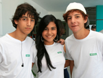 Augusto Silveira, Amanda Lagos e Daniel Tadeu