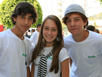 Augusto Silveira, Ingrid Zomkowski e Daniel Tadeu