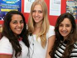 Luisa Helena Coutinho, Jssica Kupka e Gabrielly Alves