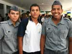 Andr Cardoso, Diango Ismael e Alexandre Royer