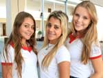 Naiara Olga da Silva, Mariana Silva e Beatriz Soares