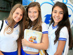 Isabel Ronsani, rica de Souza e Karina Hatem