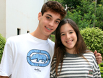 Matheus Bssolo e Olvia Dias