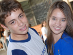 Eduardo Junior e Karina Hopperdizel