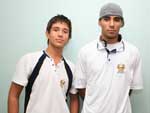 Cassiano Candido e Adrian Martins Fadiga