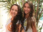 Letcia Rozar e Mariah Moraes