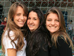 Letcia Bagatim, Gabriela Machado e Catarina Pisette