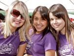 Gabrielle Possamai, Ana Carolina Santos e Caroline Steinhorst