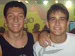 Lucas Borba, Iago Pedri e Eduardo Ahlert