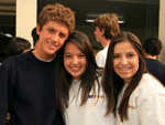 Pedro Rocha,Julia Arado e Gabriela Santos