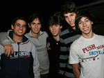 Lucas Goulart, Juliano Velho, Arthur Reitz, Miguel Soares e Ciro Schmidt