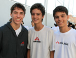 Rodrigo Torquato, Ramon Luiz Alves e Luiz Eduardo Machado