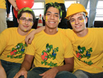 Vitor Pacheco, Samuel de Oliveira e Erich Wiese