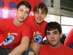 Bruno Gasto, Guilherme Santos e Marcel Macedo