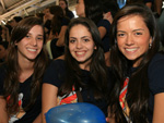 Jlia Soares, Sara Humeres e Paula Medina