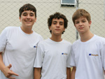 Augusto Magalhes, Tiago de Souza e Victor Fernandes