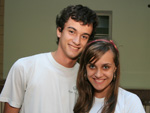 Juliano Borges e Laura Fernandes