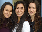 Marina Salva, Amanda Lemos e Luiza Mariah