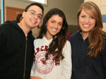 Fernando Santos, Maria Eduarda Regis Rosa e Bruna Steiner