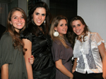 Ligia Bah, Nicole Sell, Natlia Souza e Thais Aline