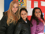 Jssica Kupka, Gabrielly Alves e Luiza Helena