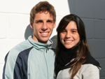 Lucas Bagatin e Gabriela Queiroz