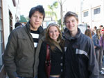 Renan Fernandes, Jssica Cecconello e Matheus Piccoli