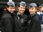 Fernanda Curcio, Steffani de Aguiar e Izadora Correa