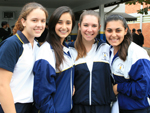 Tais Martins, Amlia Araujo, Brbara Schveitzer e Eduarda Oreano