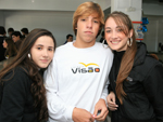 Taenah Ferreira, Bruno Zanin e Daniela Pugsley