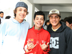 Lucas Cattani, Andr Luiz da Silva e Rafael dos Santos